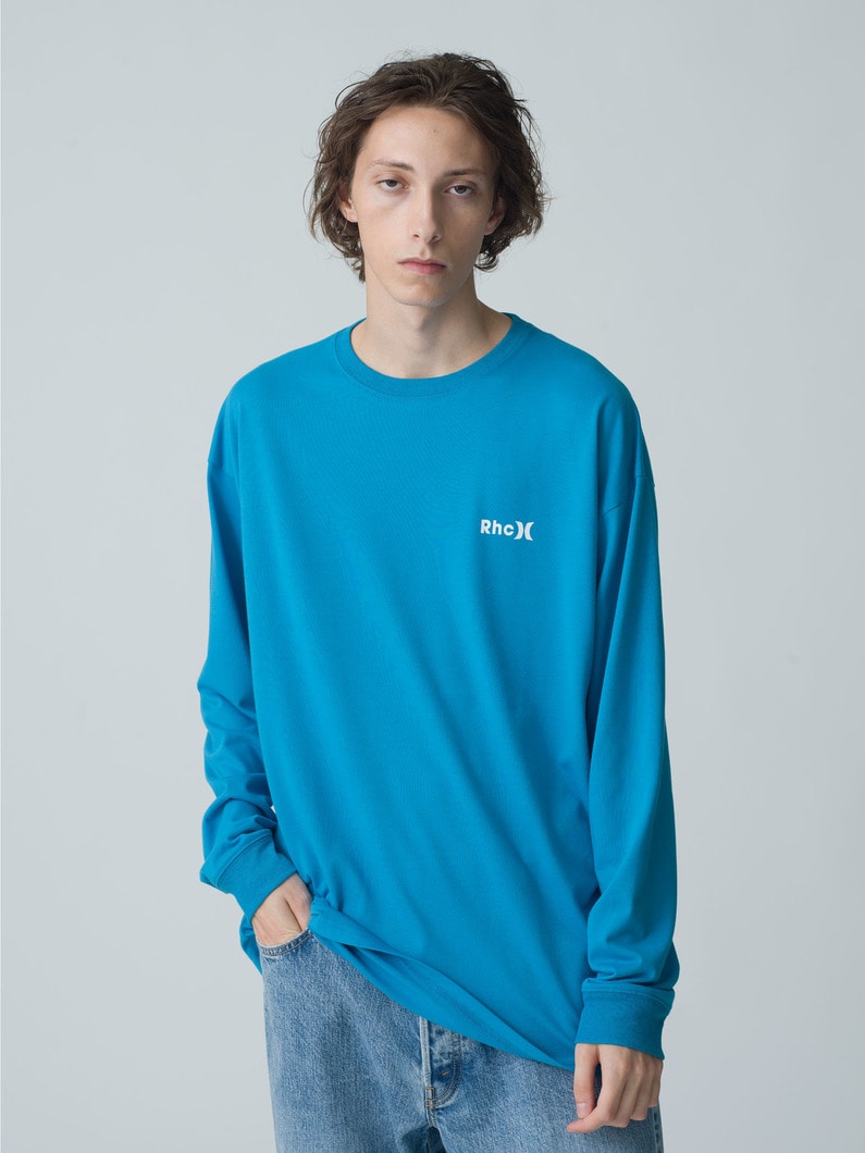 Logo Long Sleeve Tee 詳細画像 blue