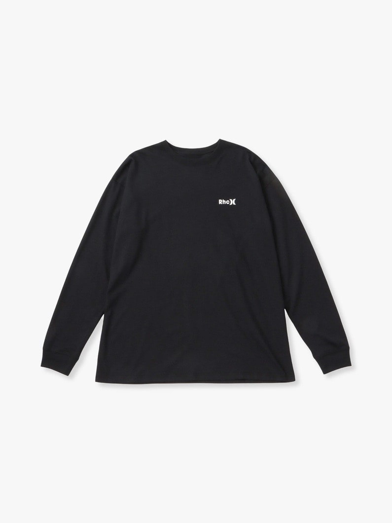 Logo Long Sleeve Tee 詳細画像 black 2