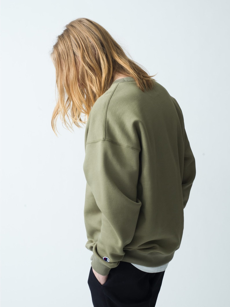 R Logo Sweat Pullover | スウェット 詳細画像 khaki 2