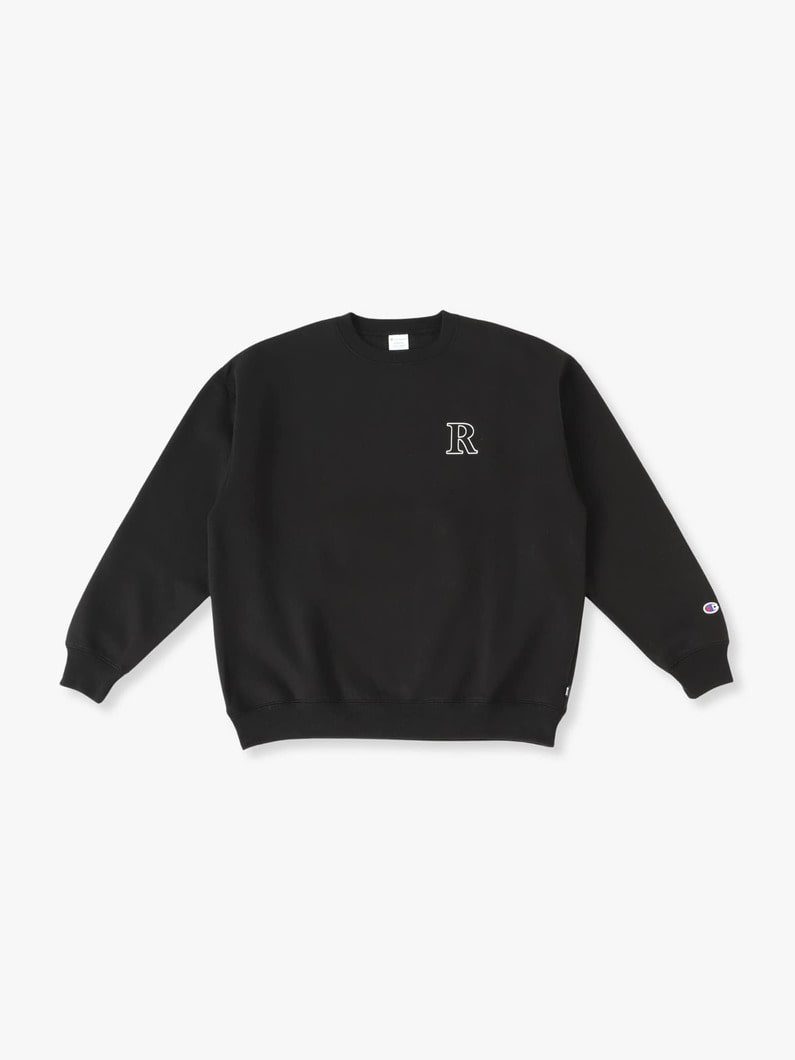 R Logo Sweat Pullover | スウェット 詳細画像 black 4