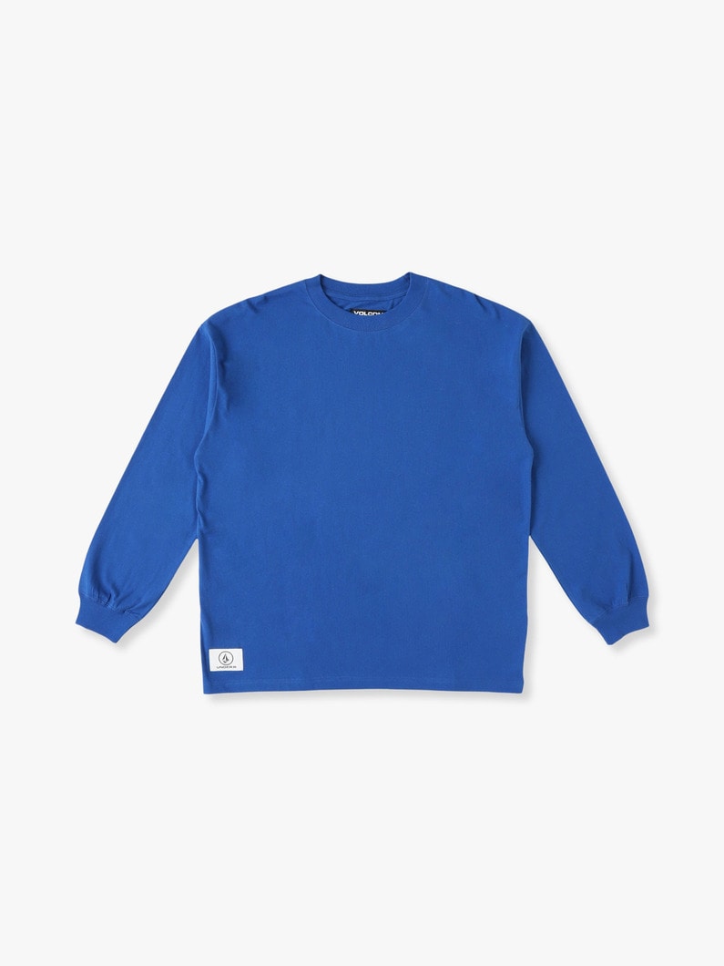 Logo Long Sleeve Tee（VOLCOM） 詳細画像 blue