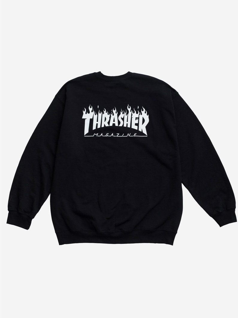 Logo Sweat Pullover（THRASHER） 詳細画像 black 2