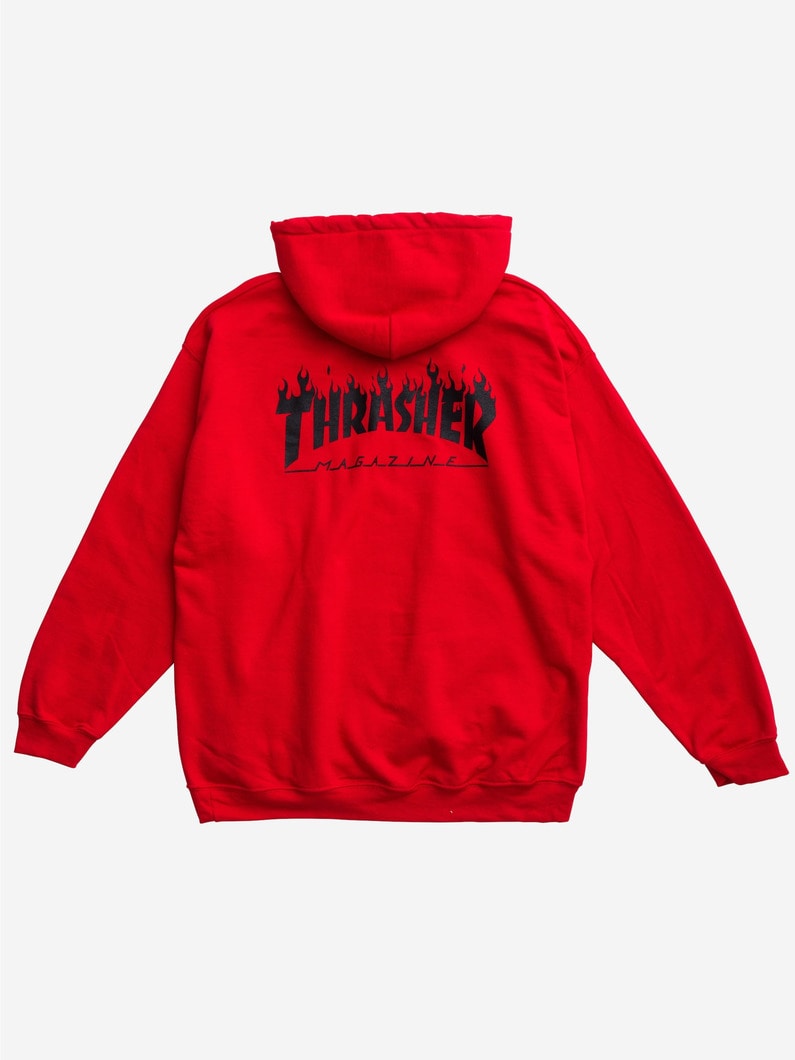 Logo Sweat Hoodie（THRASHER） 詳細画像 red 2