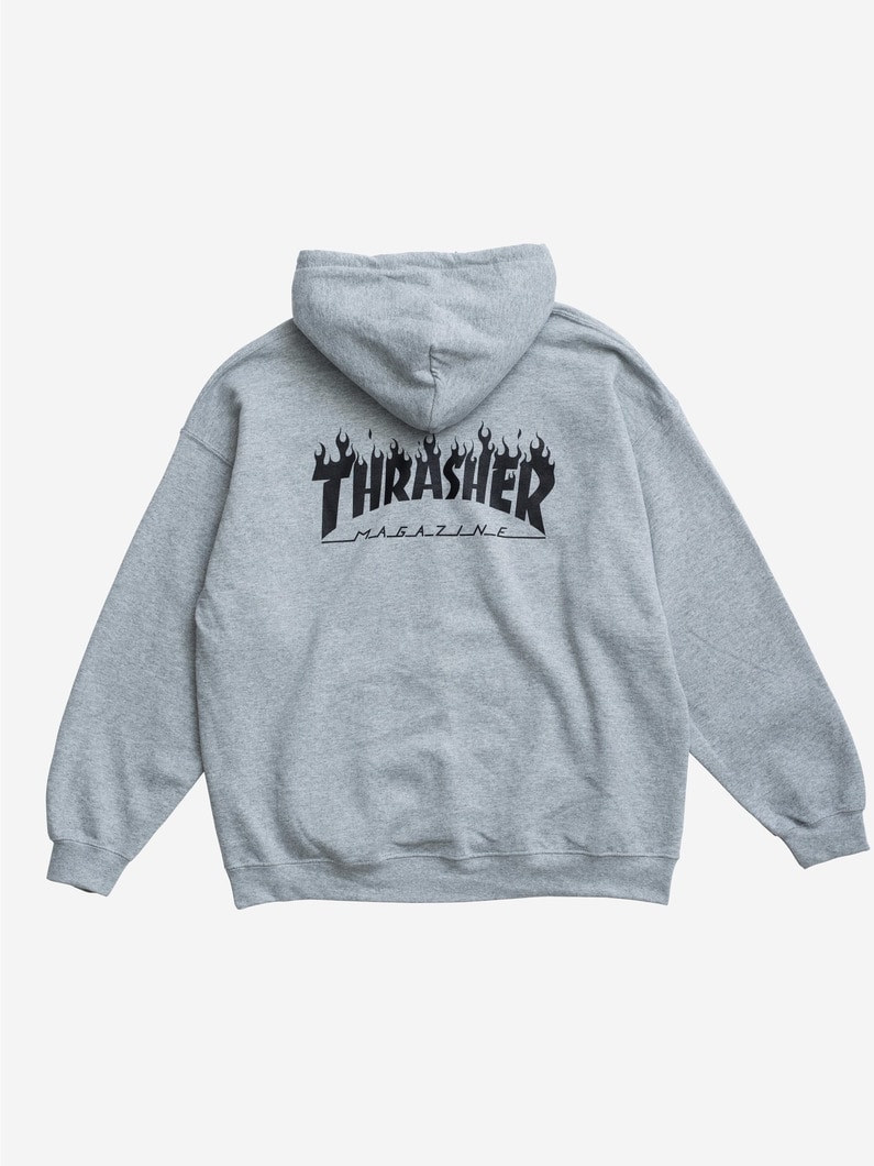 Logo Sweat Hoodie（THRASHER） | スウェット 詳細画像 gray 2