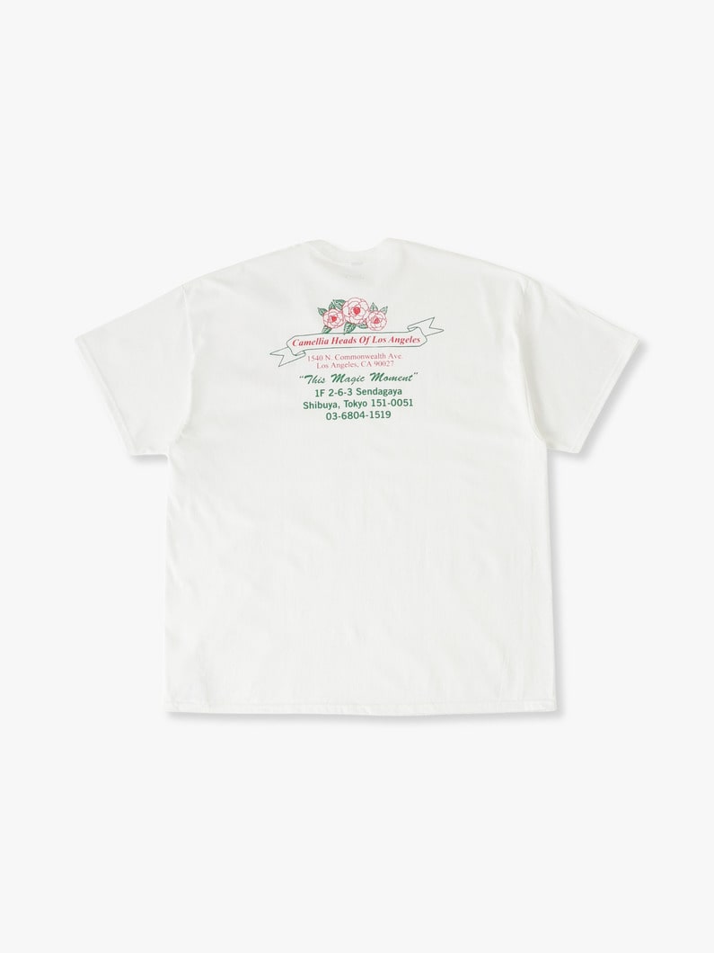 Camellia Heads of Los Angeles Tee【ティーシャツ】 詳細画像 white 1