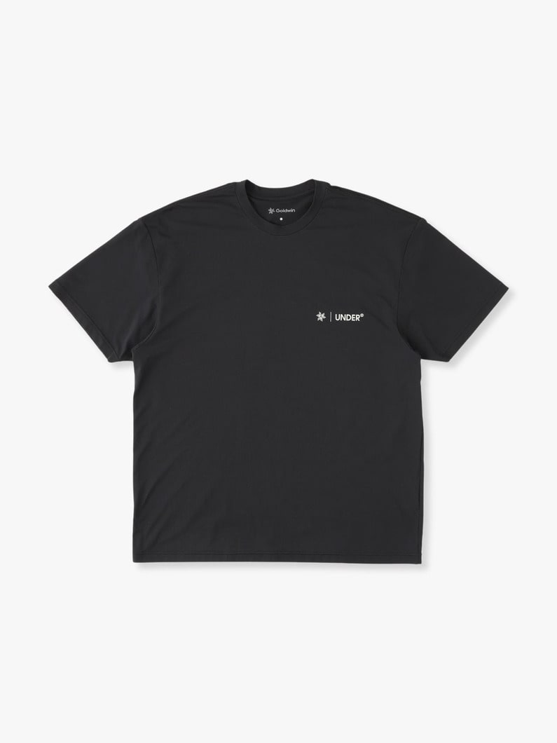 Waffle Nylon Tee 詳細画像 black 1