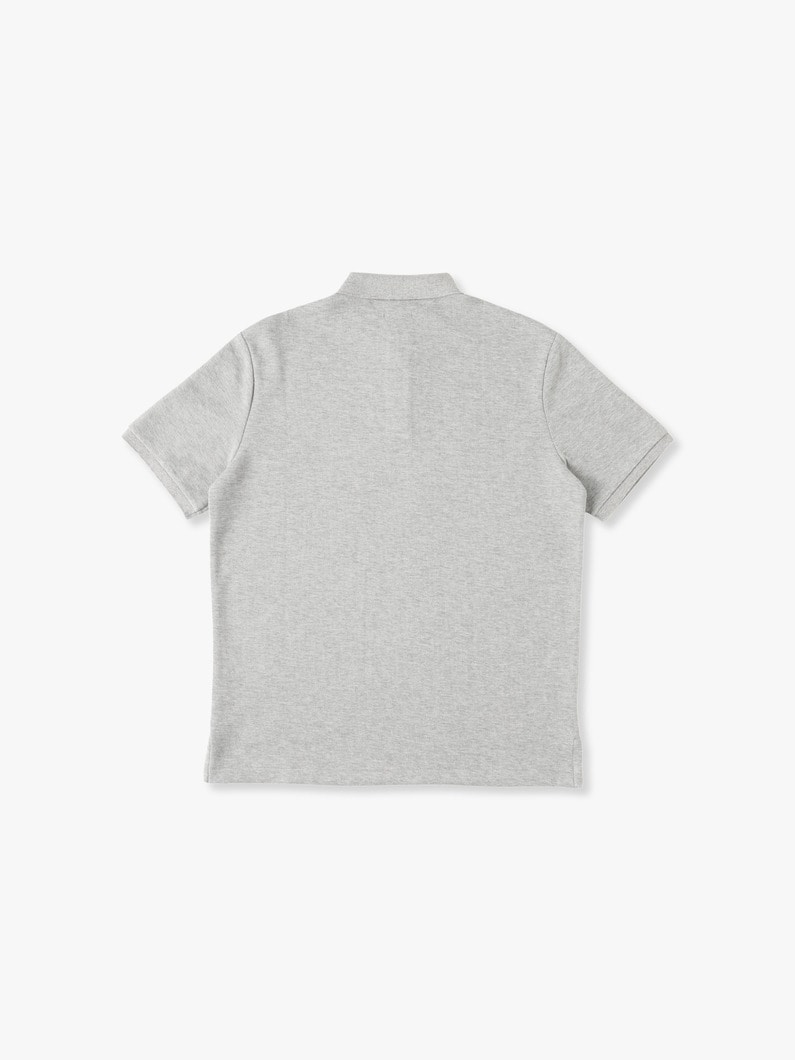 Double Knit Pique Polo Shirt 詳細画像 light gray 1