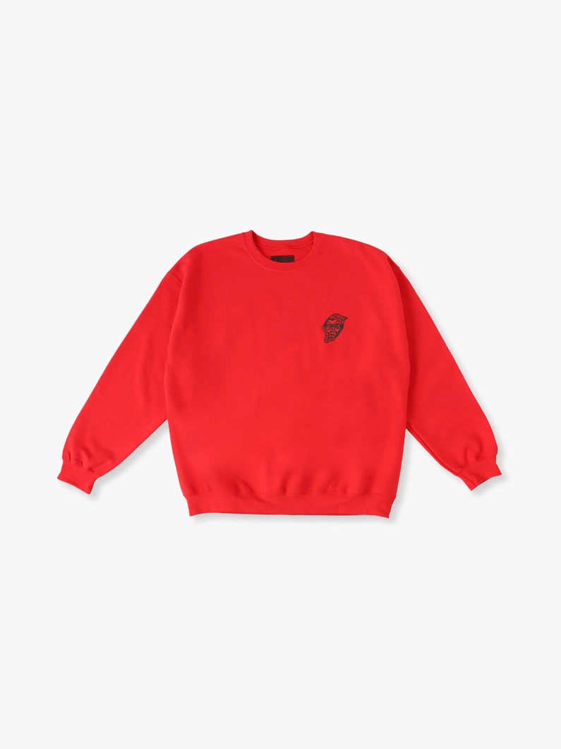 Graphic Sweat Pullover 詳細画像 red