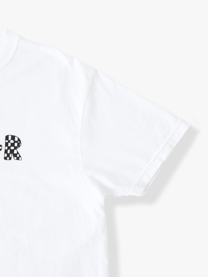 Checkerboard Logo Tee（UR）【ティーシャツ】 詳細画像 white 2