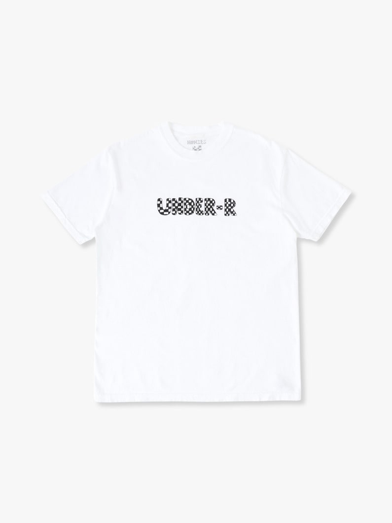 Checkerboard Logo Tee（UR）【ティーシャツ】 詳細画像 white 1