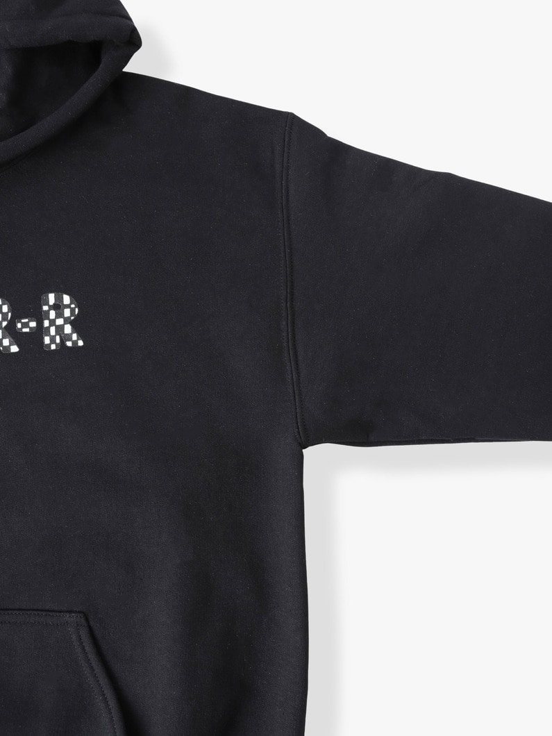 Checkerboard Logo Sweat Hoodie【スウェット】 詳細画像 black 2