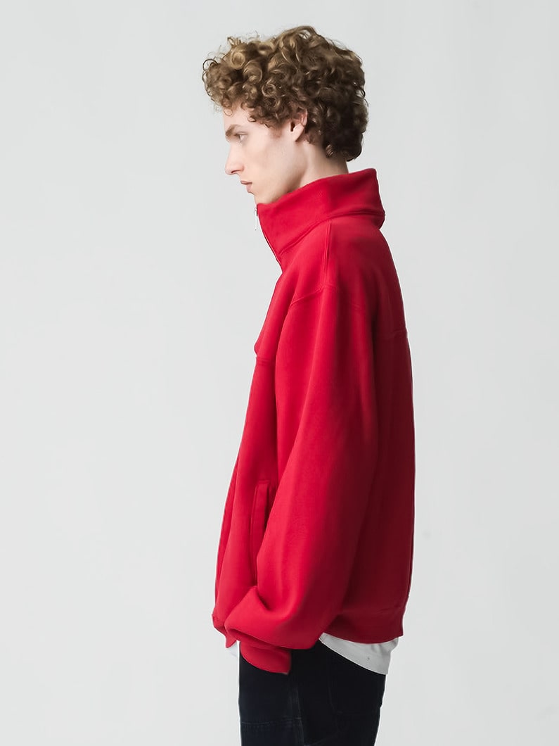 Classic Sweat Zip Pullover【スウェット】 詳細画像 red 2