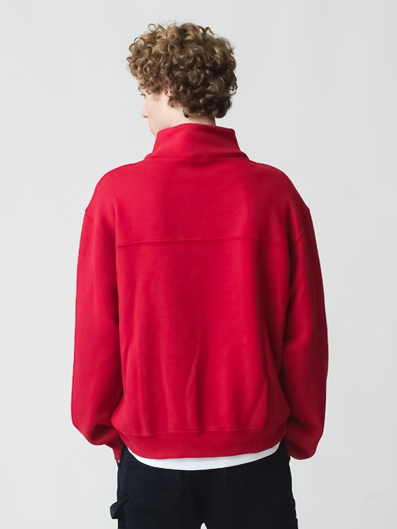 Classic Sweat Zip Pullover【スウェット】 詳細画像 red 3