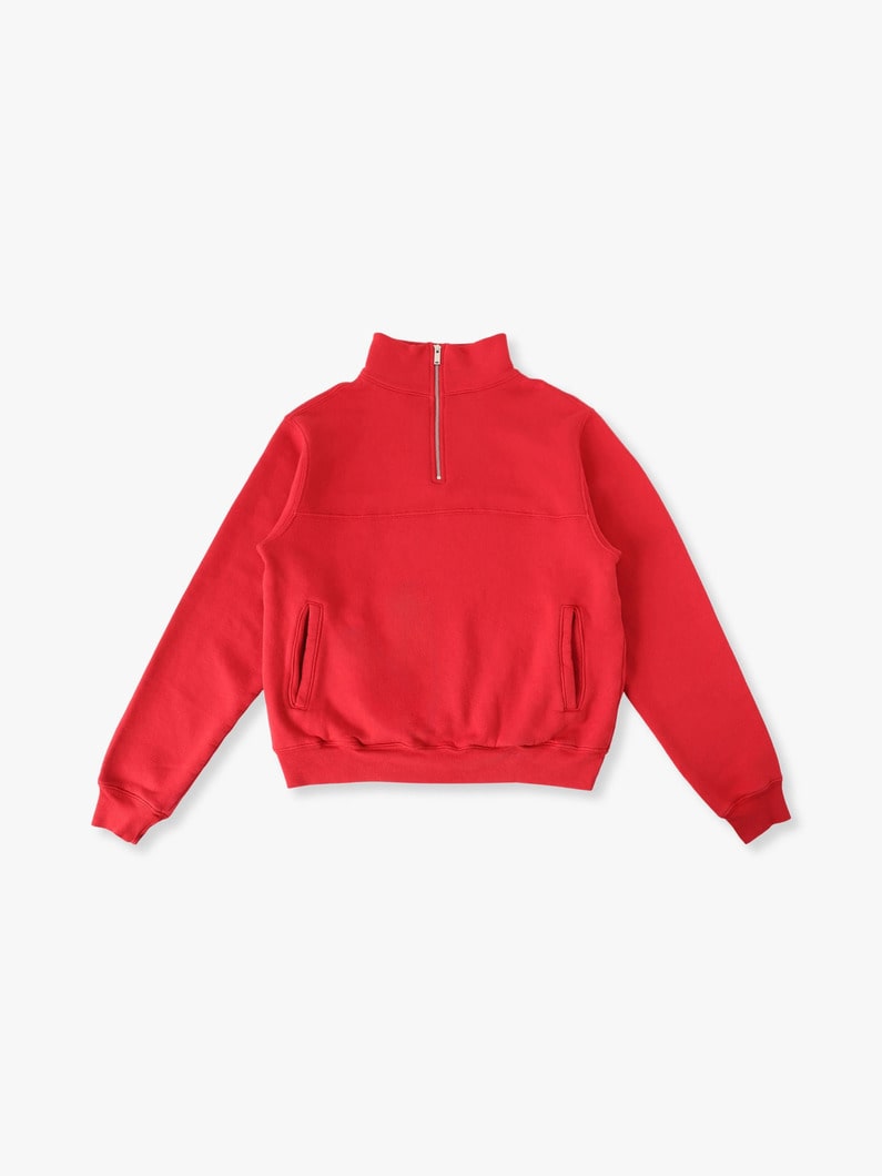 Classic Sweat Zip Pullover【スウェット】 詳細画像 red 4