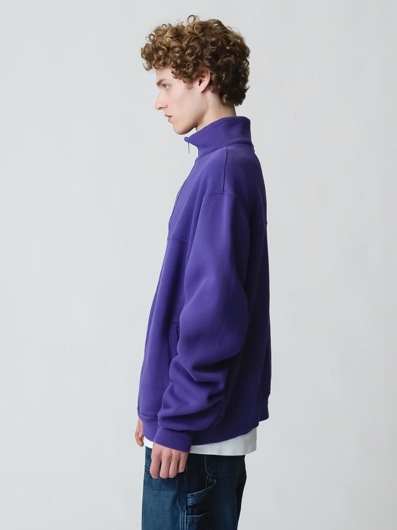 Classic Sweat Zip Pullover【スウェット】 詳細画像 purple 2