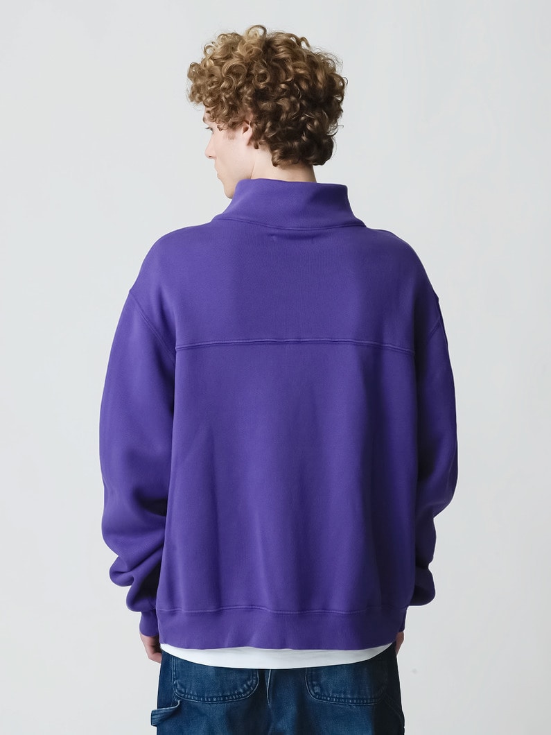 Classic Sweat Zip Pullover【スウェット】 詳細画像 purple 3