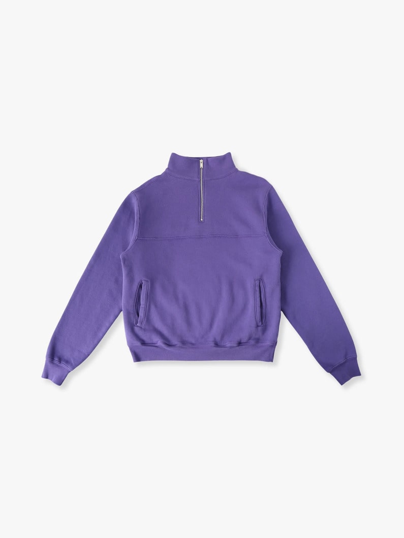 Classic Sweat Zip Pullover【スウェット】 詳細画像 purple 4