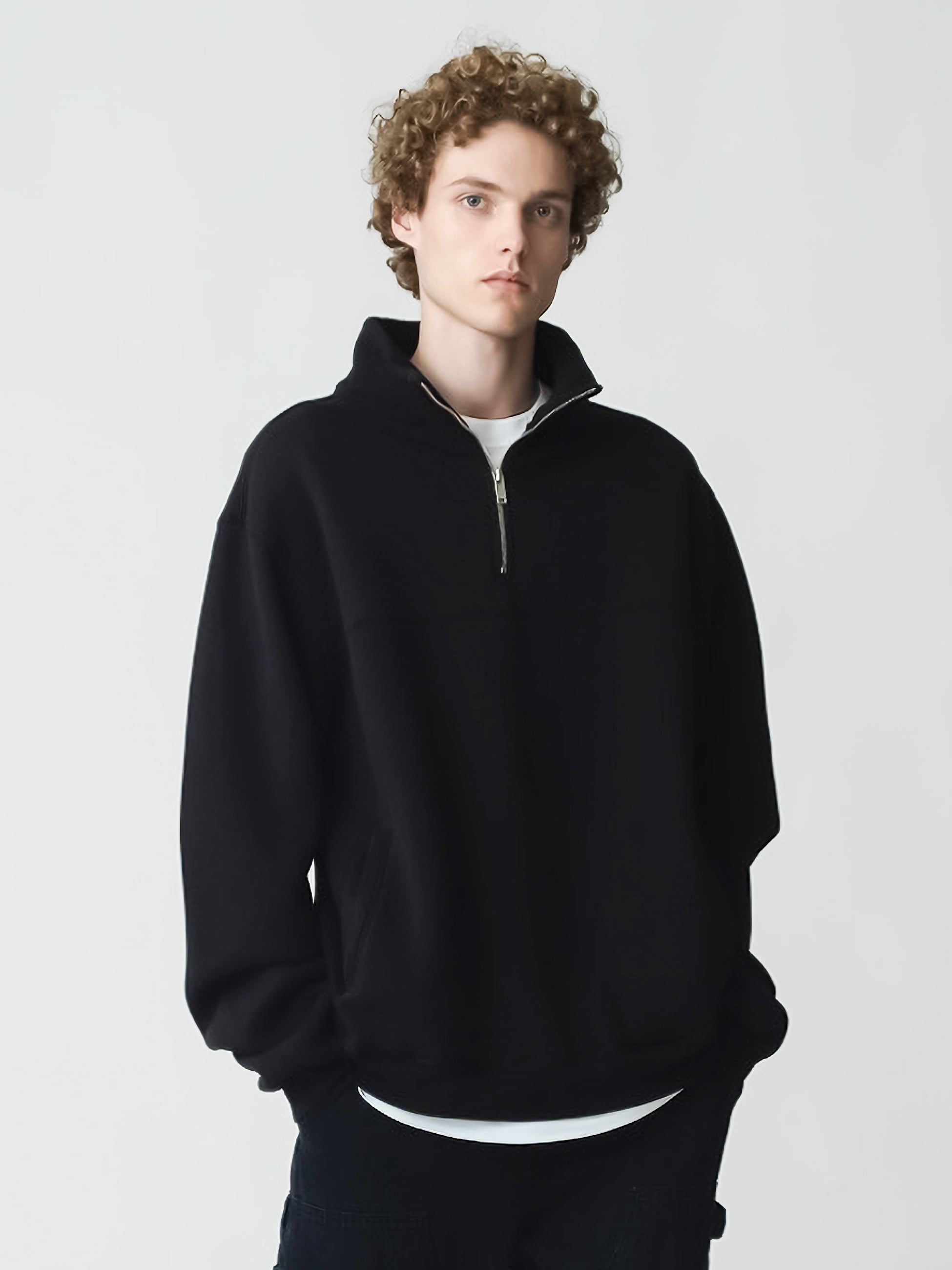 Classic Sweat Zip Pullover | スウェット｜JERROD PAHL×RHC(ジェロッドポール×アールエイチシー)｜Ron  Herman