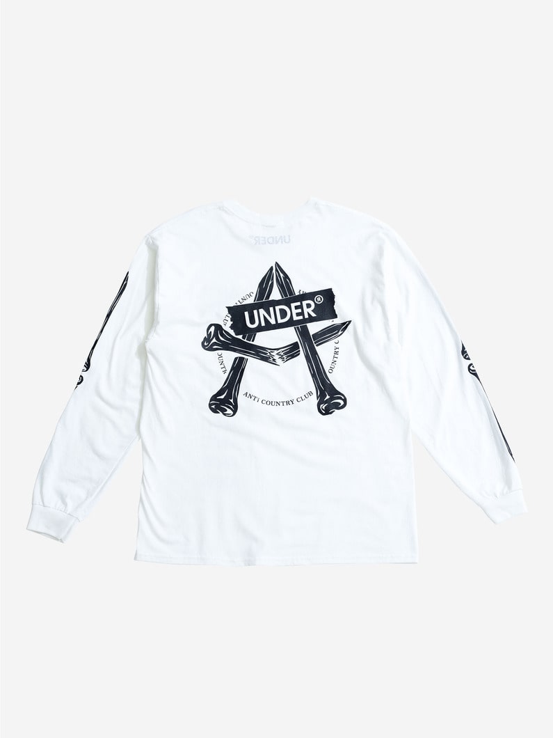 Anti Country Club Long Sleeve Tee | ティーシャツ 詳細画像 white 2