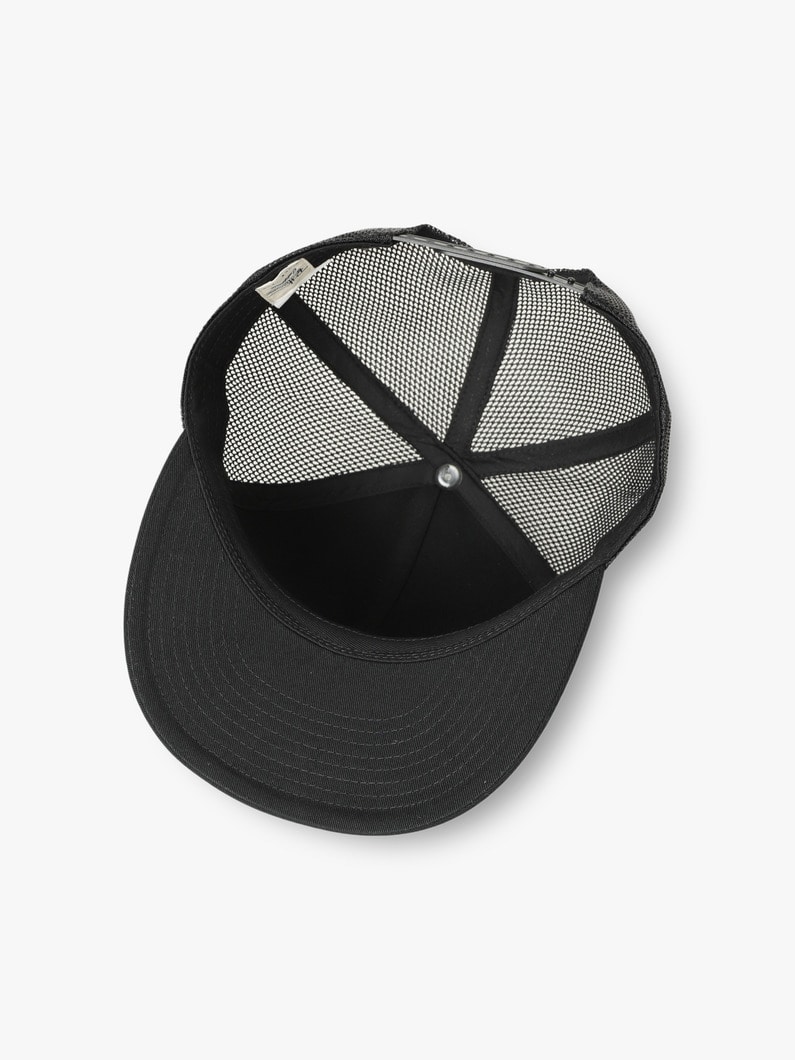 Twill Mesh Cap 詳細画像 black 3