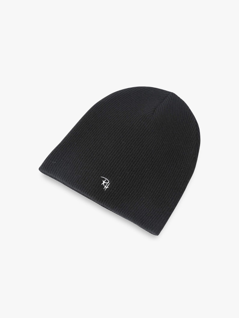 Cashmere Knit Beanie 詳細画像 black 2