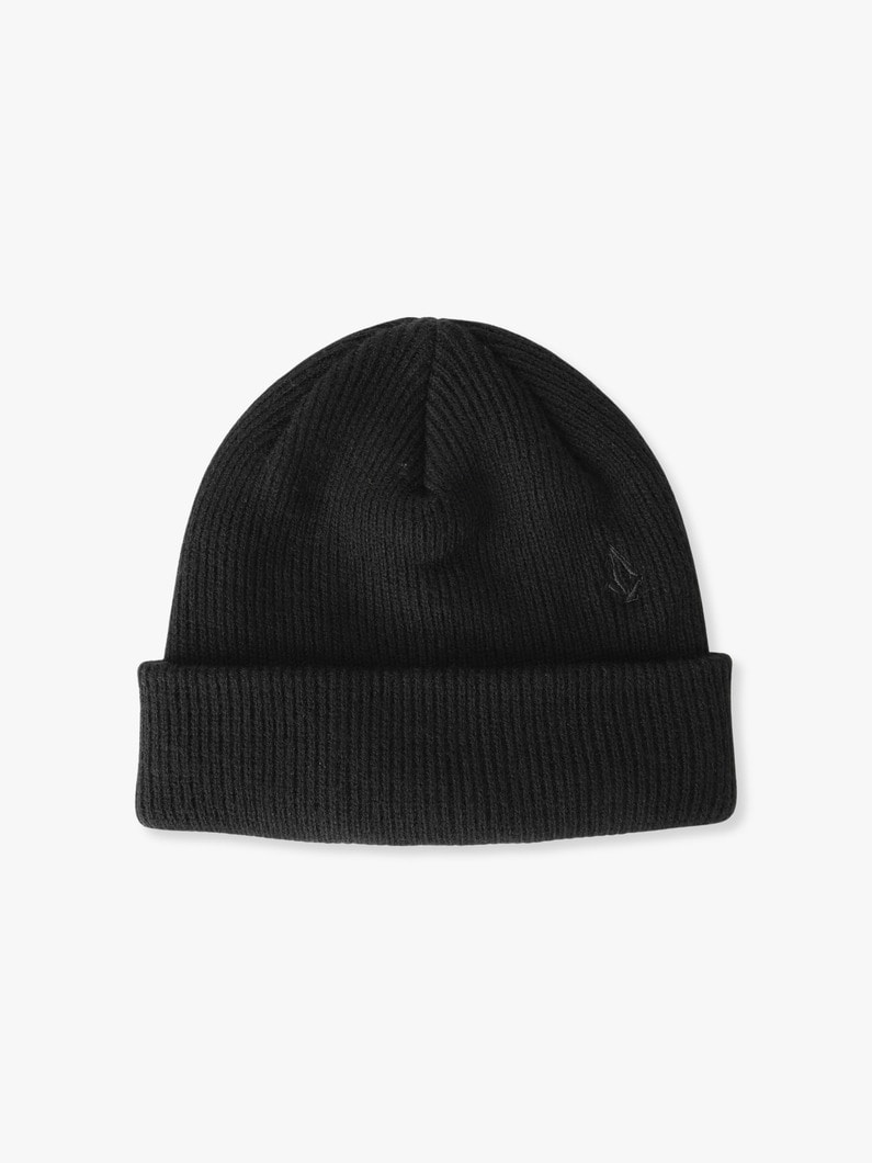 Logo Beanie（VOLCOM） 詳細画像 black 1