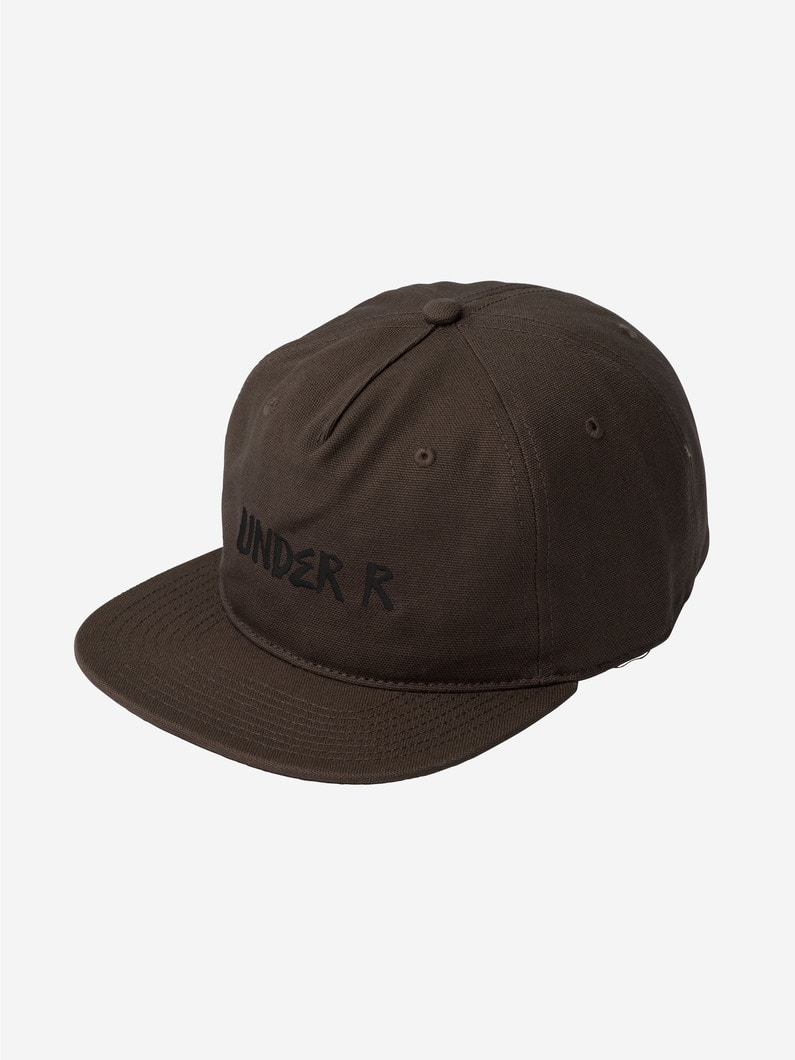 Under R Logo Cap 詳細画像 brown 1