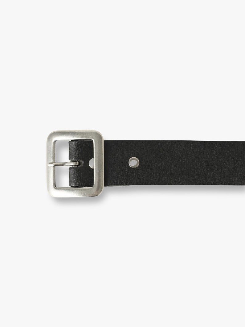 Burling Casual Leather Belt 詳細画像 black 2