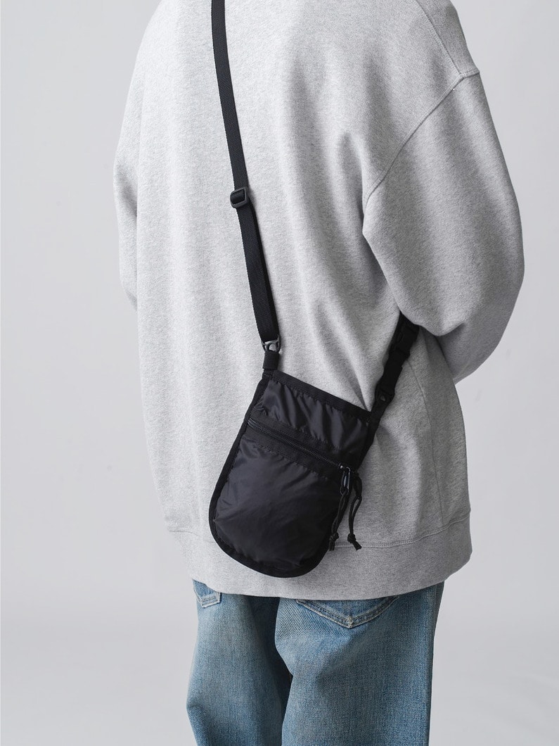 Ripstop Nylon Shoulder Bag 詳細画像 black 2