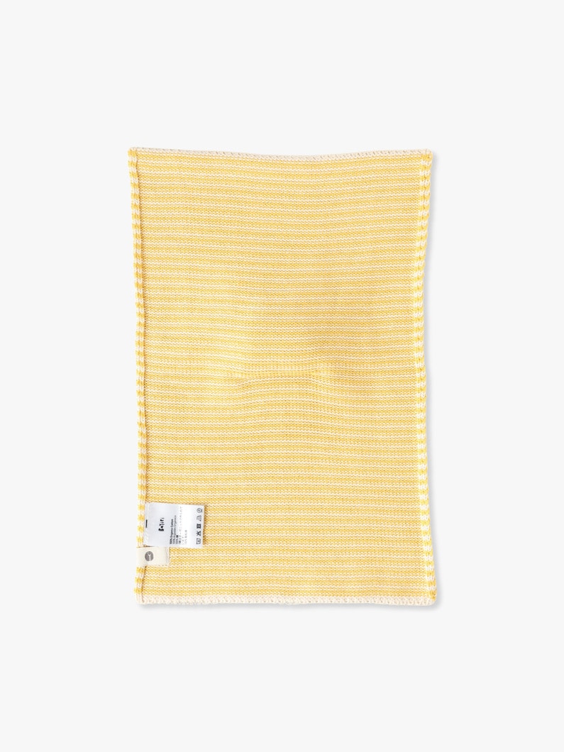 Woro Cuddly Striped Mini Blanket (yellow) 詳細画像 yellow 1