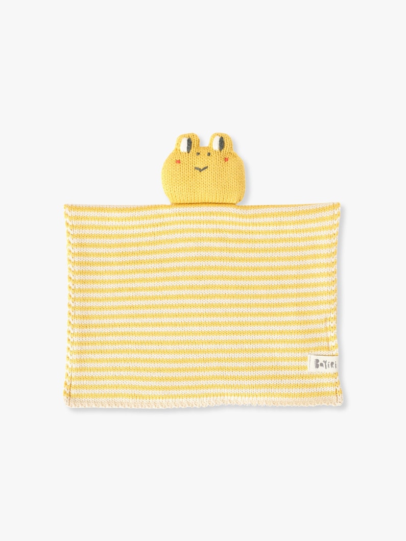 Woro Cuddly Striped Mini Blanket (yellow) 詳細画像 yellow 2