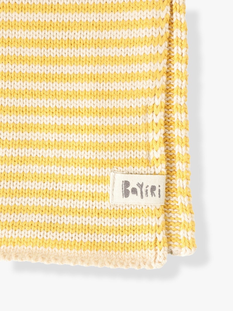 Woro Cuddly Striped Mini Blanket (yellow) 詳細画像 yellow 3