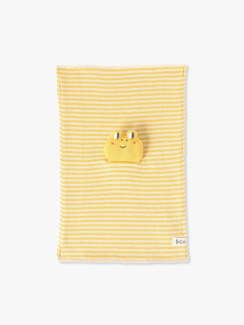 Woro Cuddly Striped Mini Blanket (yellow) 詳細画像 yellow 1