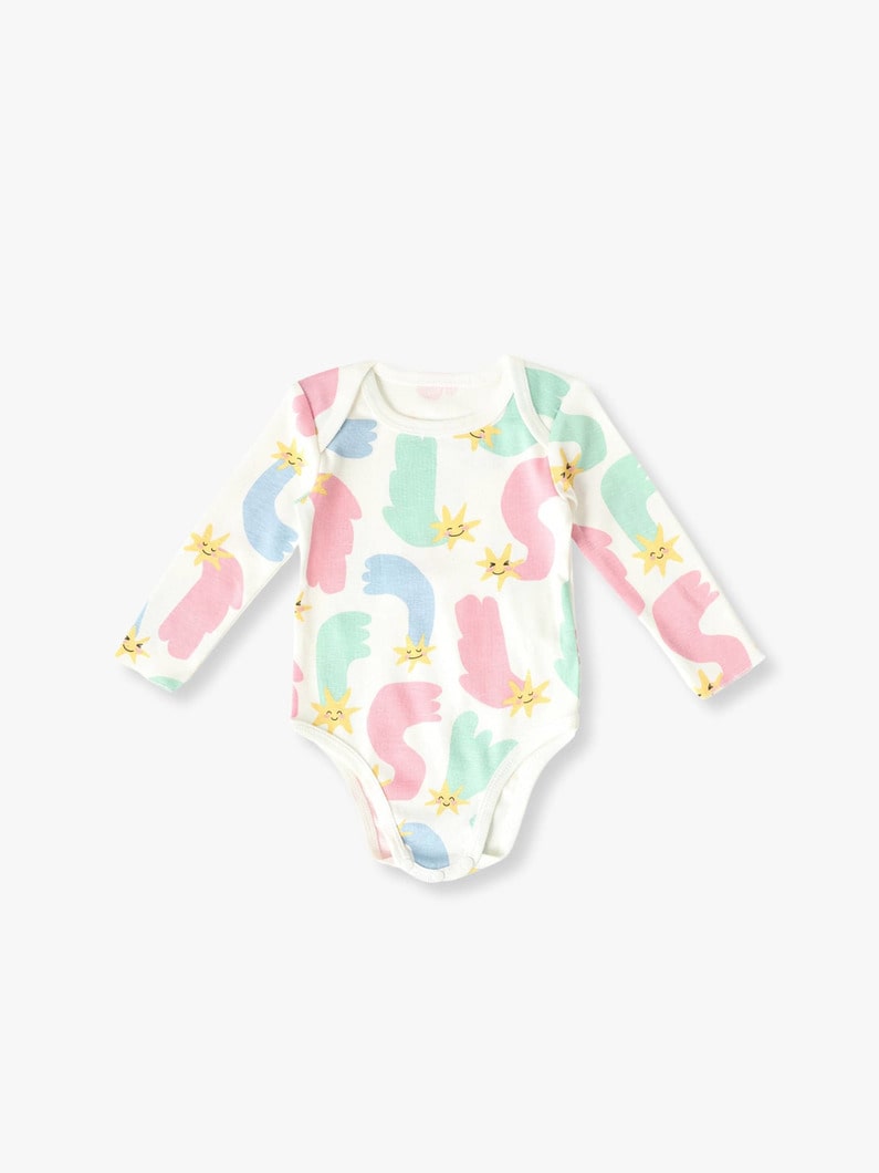 Shooting Star Rompers Set (3-6month) | ロンパース 詳細画像 ivory 1