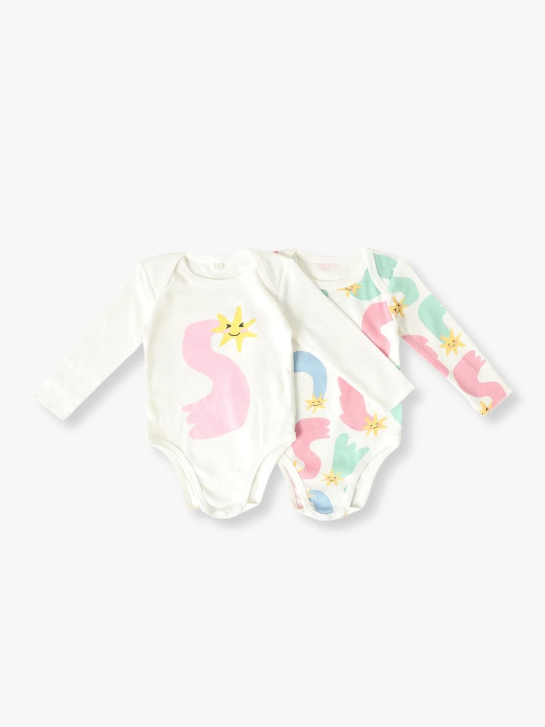 Shooting Star Rompers Set (3-6month) | ロンパース 詳細画像 ivory 2