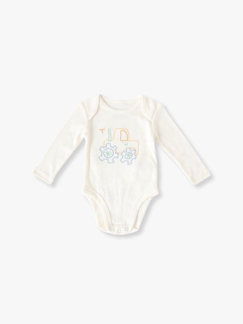 Motif Days of the Week Rompers Set (3-6month)【ロンパース】 詳細画像 ivory 2