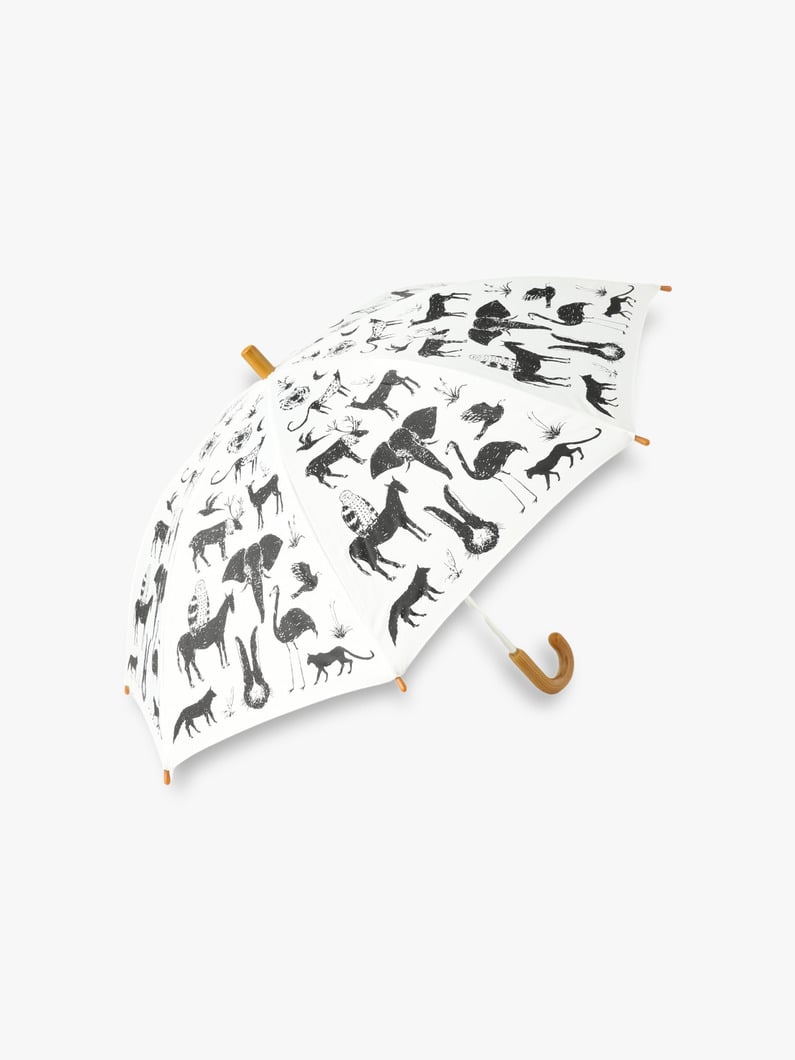 Geometry Umbrella (45cm/zoo white) 詳細画像 white 1