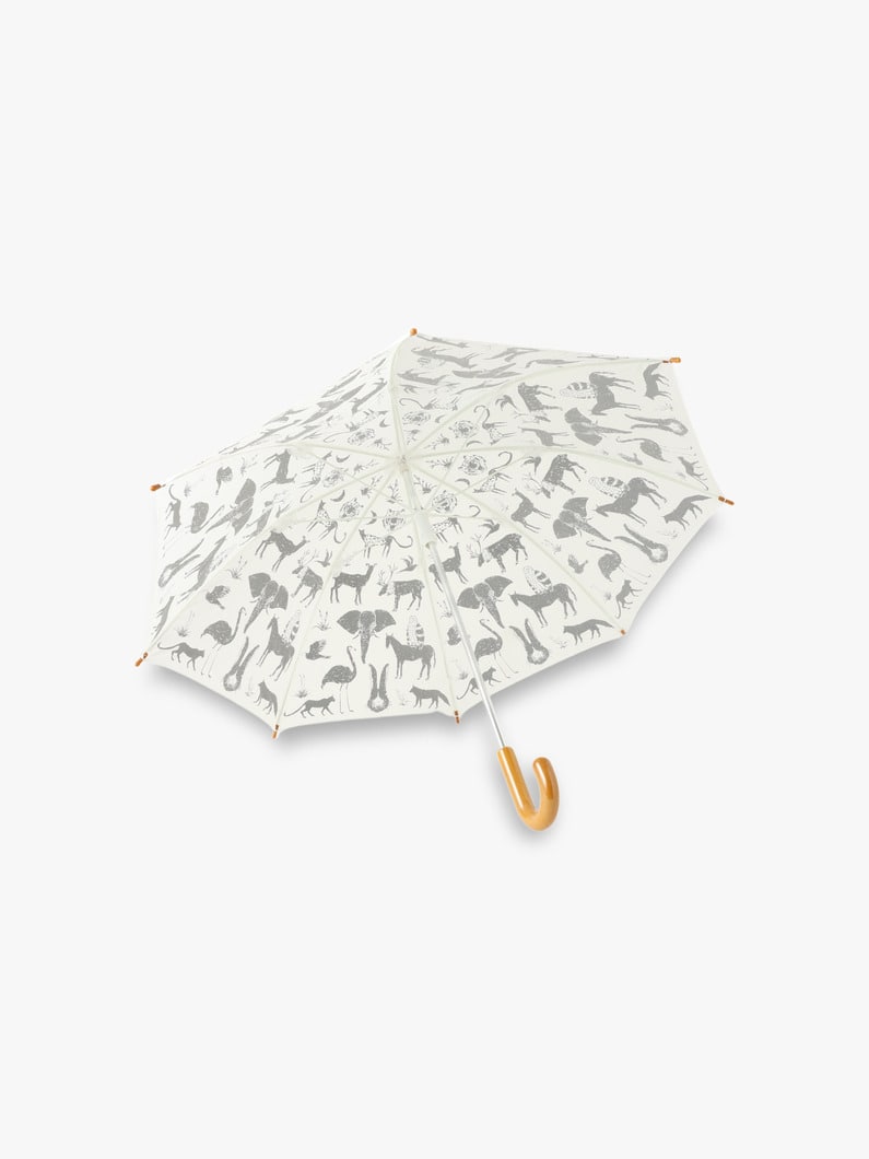 Geometry Umbrella (50cm/zoo white) 詳細画像 white 1