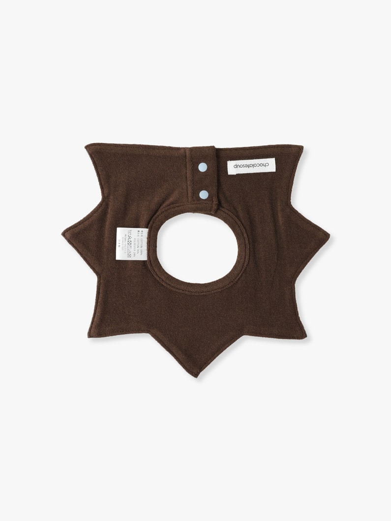 Vintage Cotton Bib (red/brown/gray) 詳細画像 gray 1