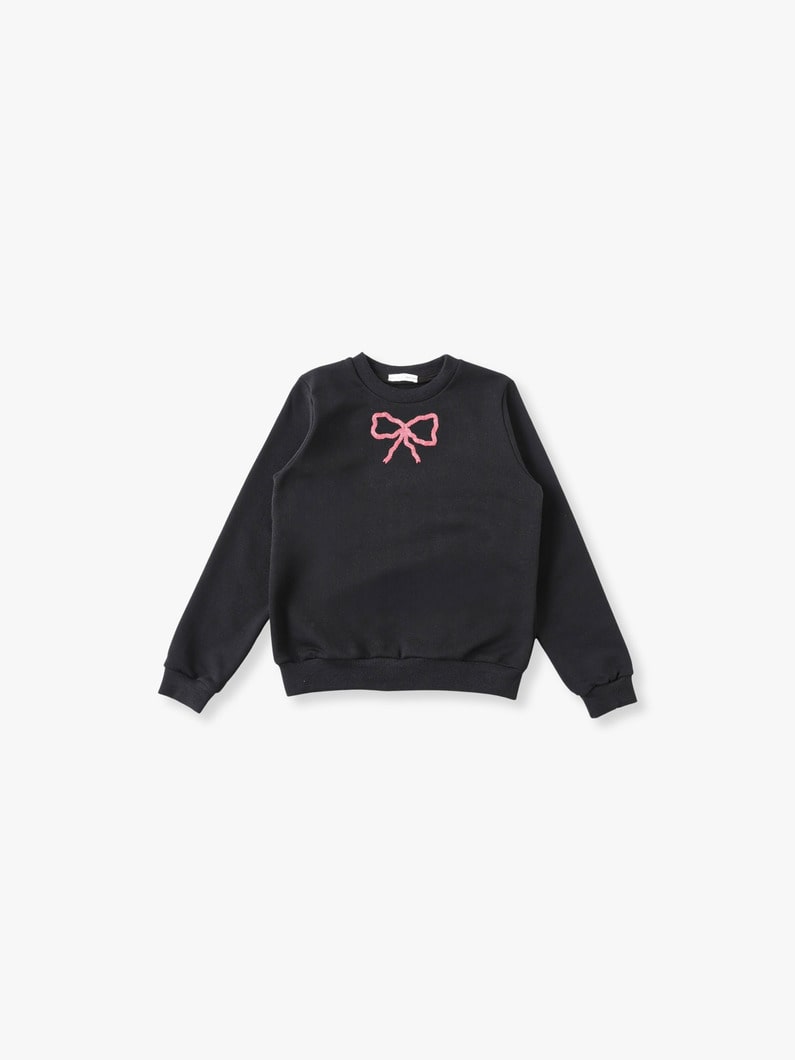 Opera Sweat Shirt＆Flare Skirt＆Hair Tie (8/10year)【セットアップ】 詳細画像 pink 1