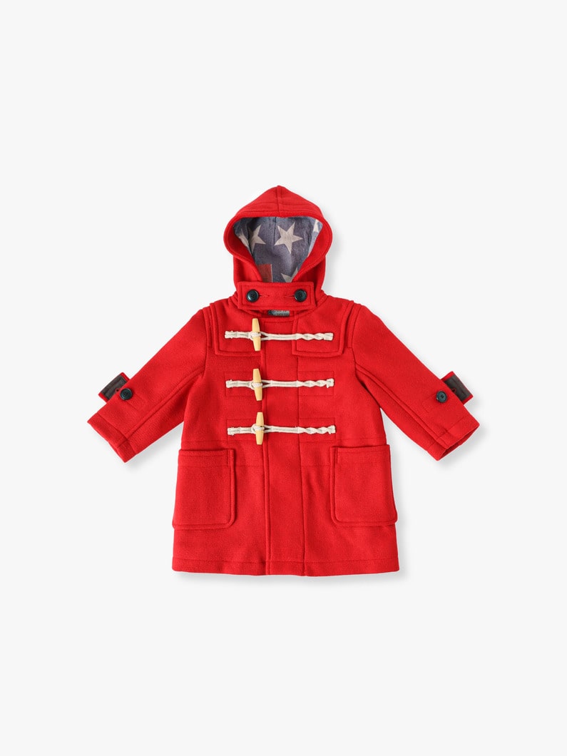 Mossa Duffel Coat (100/120cm) 詳細画像 red 2