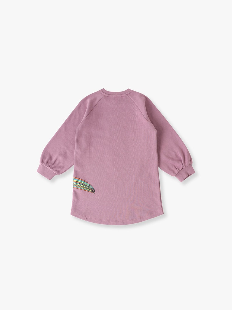 Graphic Sweat Shirt (6-8year) 詳細画像 purple 1