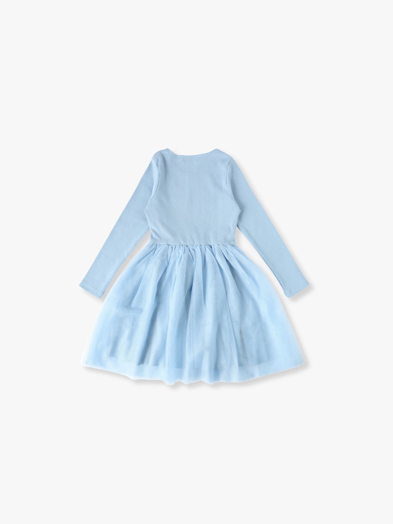 Monochrome Ballerina Dress (light blue/black/4-10year)【ドレス】 詳細画像 light blue 1