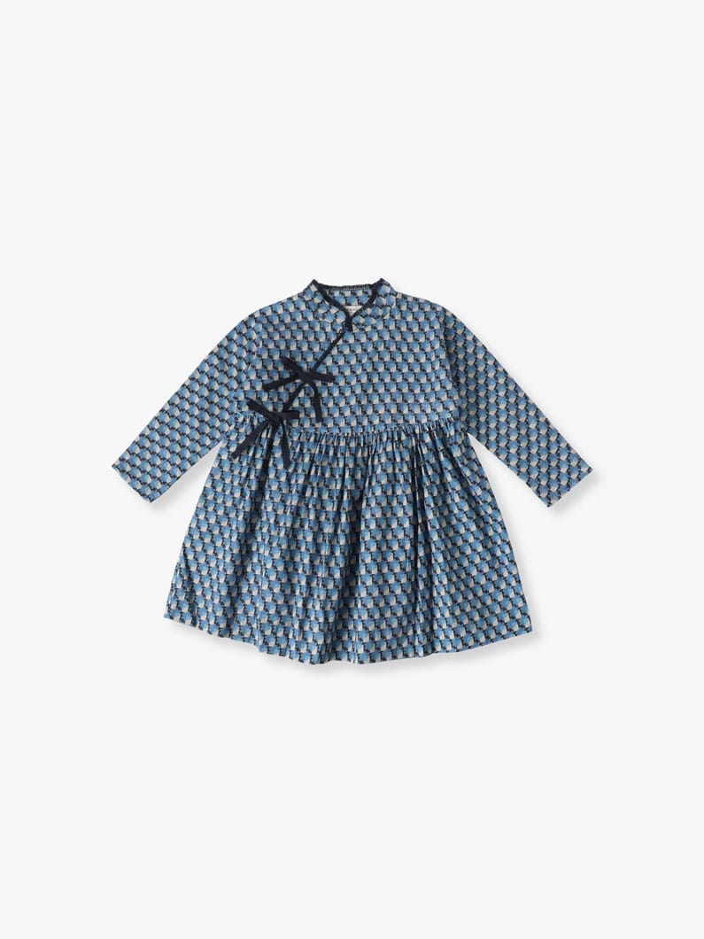 Kai Gio Printed Dress (4-6year)【ドレス】 詳細画像 blue 1