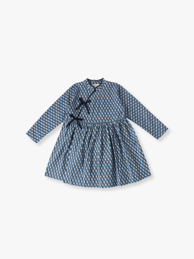 Kai Gio Printed Dress (8-10year)【ドレス】 詳細画像 blue 1