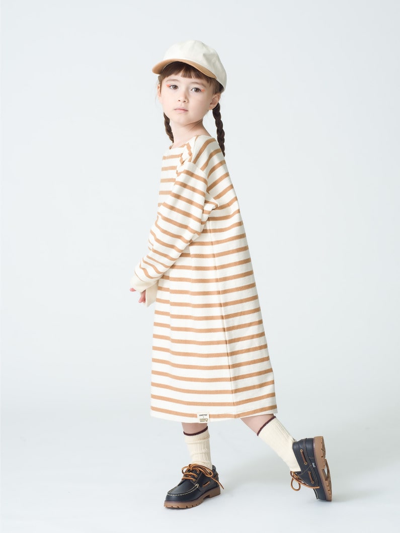 Striped Tee Dress (90-130cm) 詳細画像 other 1