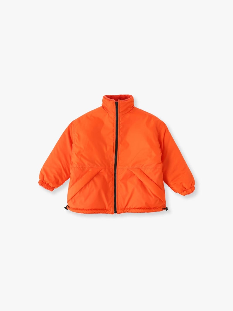 Reversible Boa Blouson (orange/turquoise/110-120cm) 詳細画像 orange 4