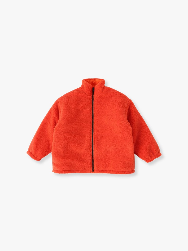 Reversible Boa Blouson (orange/turquoise/130-140cm) 詳細画像 orange