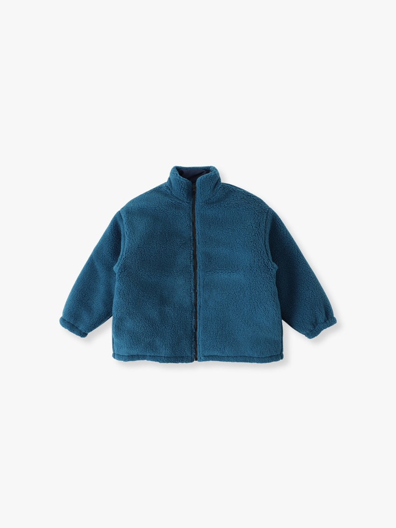 Reversible Boa Blouson (orange/turquoise/130-140cm) 詳細画像 turquoise