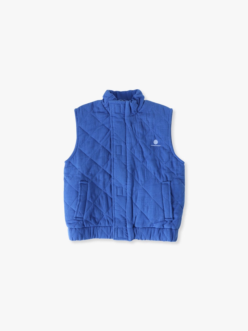 Bobby Quilted Vest (4-9year) 詳細画像 navy 1